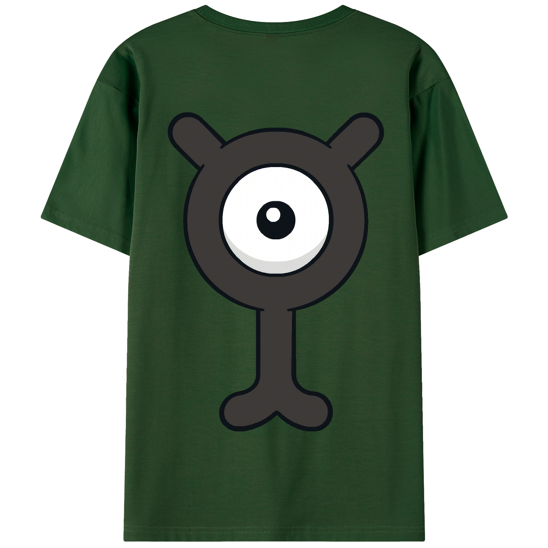 （画像用） ポケットモンスター Pokémon 綿100％半袖Tシャツ（背面プリント）